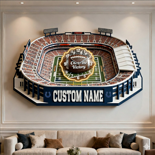 NFL IC Personalized Sanford Stadium Themed Clock101125 V1 NAK HTLPHUONG