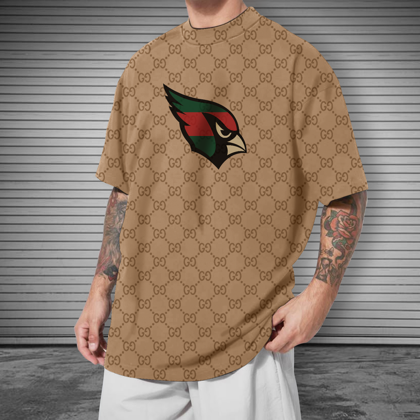 NFL Arizona Cardinals Mens Crew Neck Tshirt V1 NDD