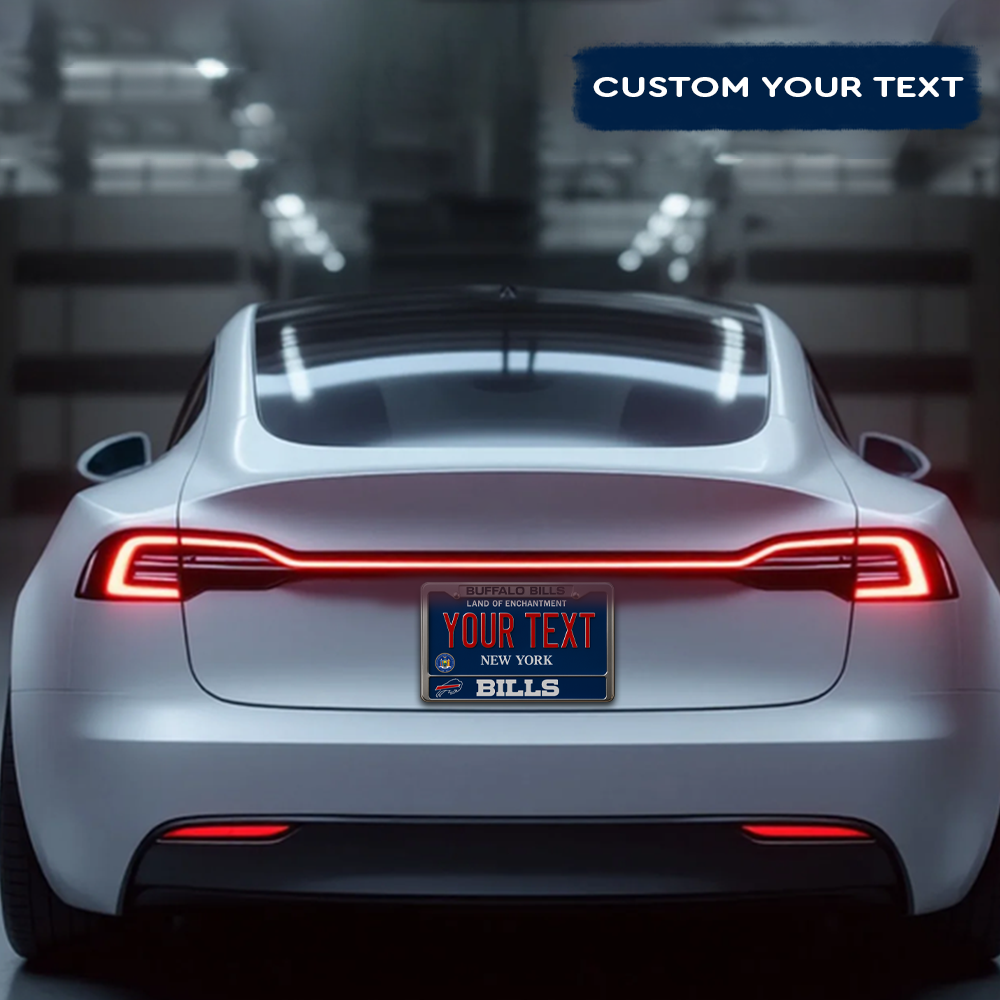 NFL Buffalo Bills Hanging Wall License Plate Sign NDD