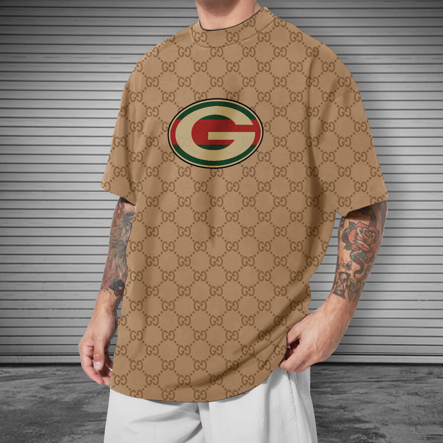 NFL Green Bay Packers Mens Crew Neck Tshirt V1 NDD