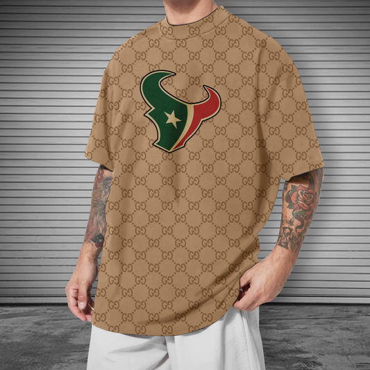 NFL Houston Texans Mens Crew Neck Tshirt V2 NDD