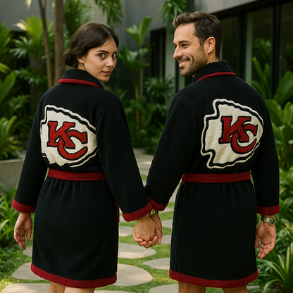 NFL KCC Silk Touch Bath Robe DDTTQT
