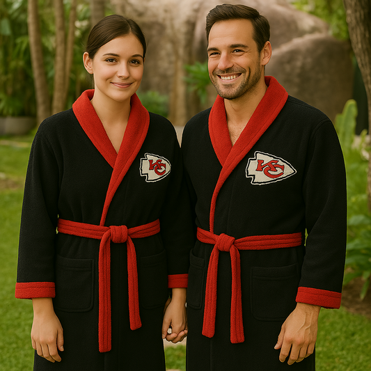 NFL KCC Silk Touch Bath Robe DDTTQT