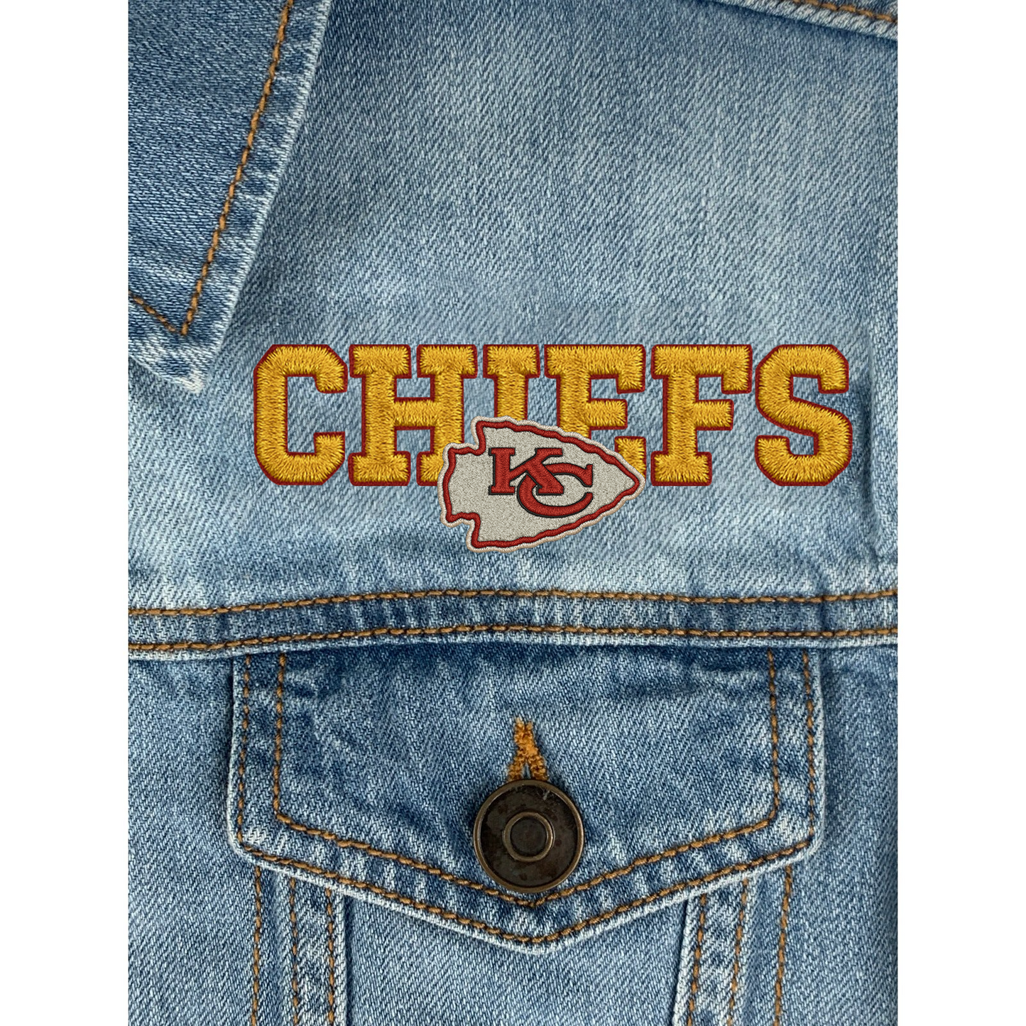NFL KCC Women Denim Days Jacket DDTTTV