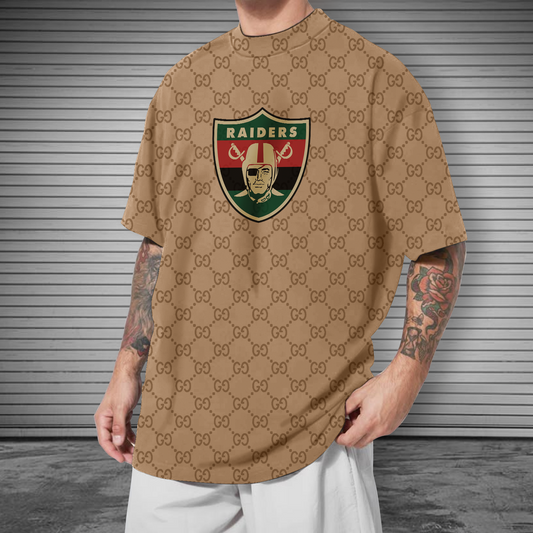 NFL Las Vegas Raiders Mens Crew Neck Tshirt V1 NDD