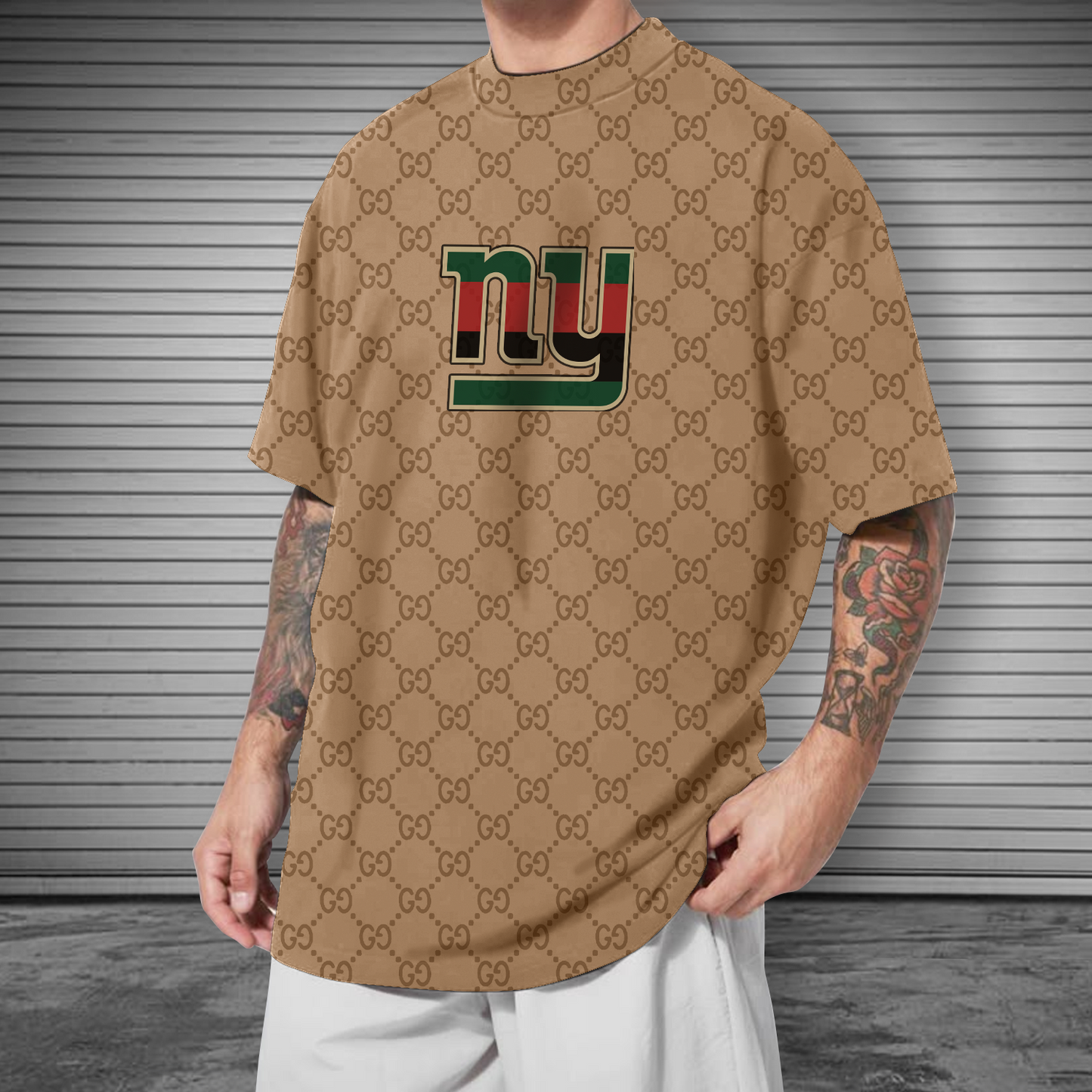 NFL New York Giants Mens Crew Neck Tshirt V2 NDD