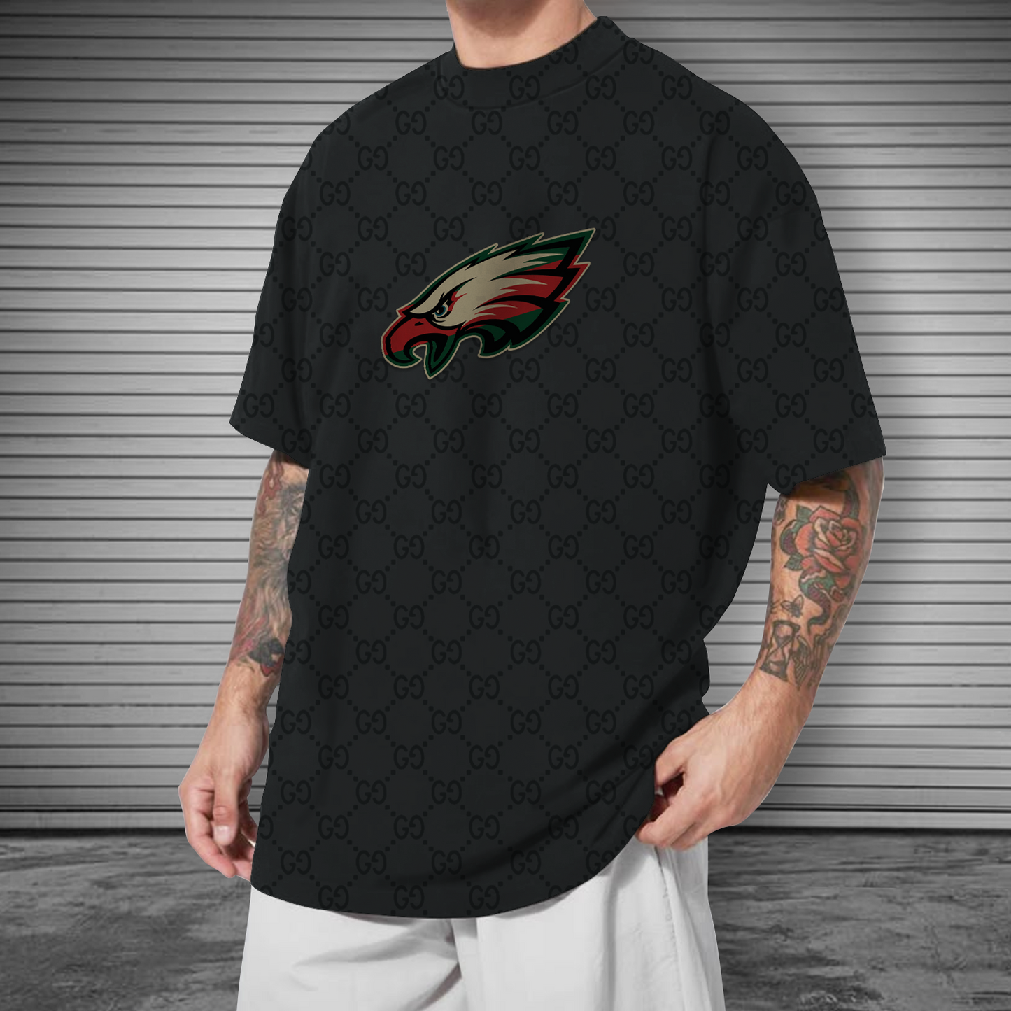 NFL Philadelphia Eagles Mens Crew Neck Tshirt V1 NDD