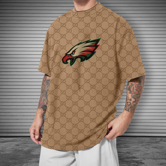 NFL Philadelphia Eagles Mens Crew Neck Tshirt V1 NDD