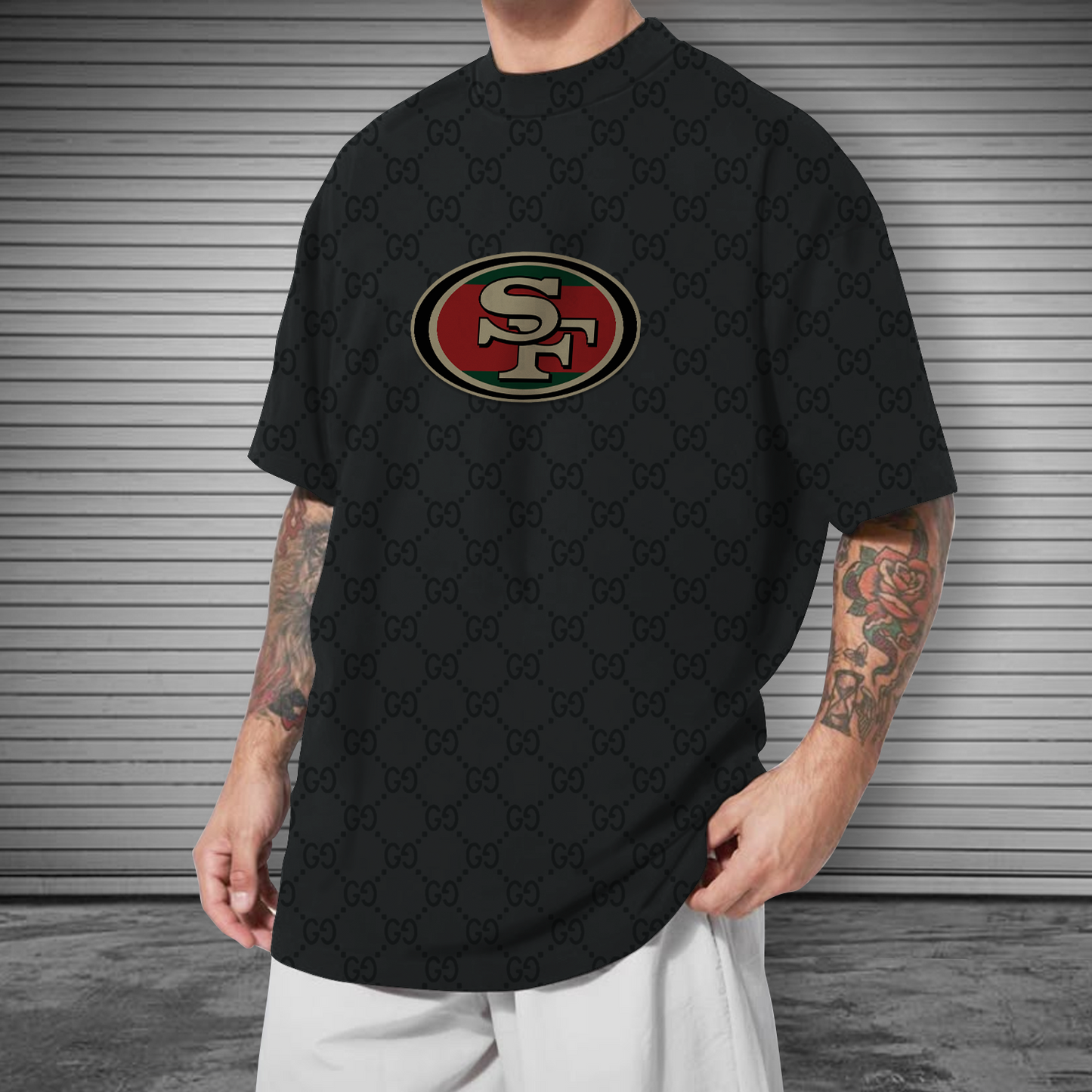 NFL San Francisco 49ers Mens Crew Neck Tshirt V1 NDD