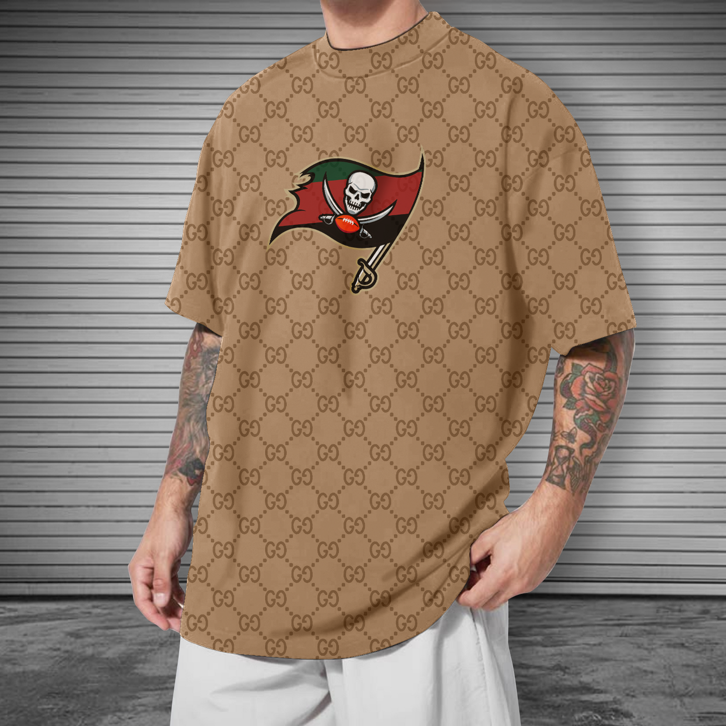 NFL Tampa Bay Buccaneers Mens Crew Neck Tshirt V2 NDD