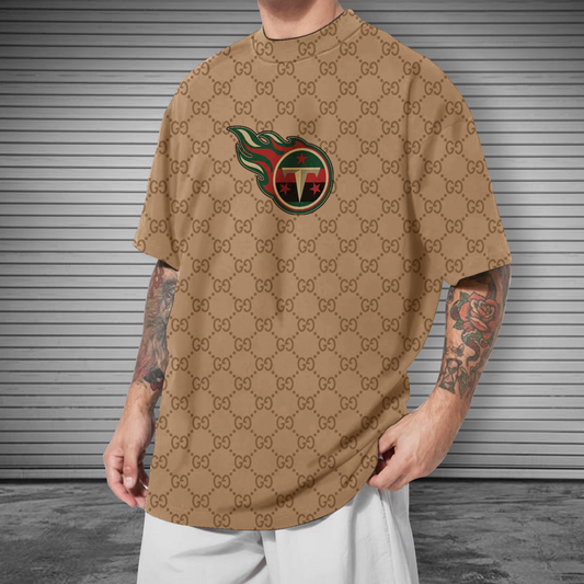 NFL Tennessee Titans Mens Crew Neck Tshirt V2 NDD