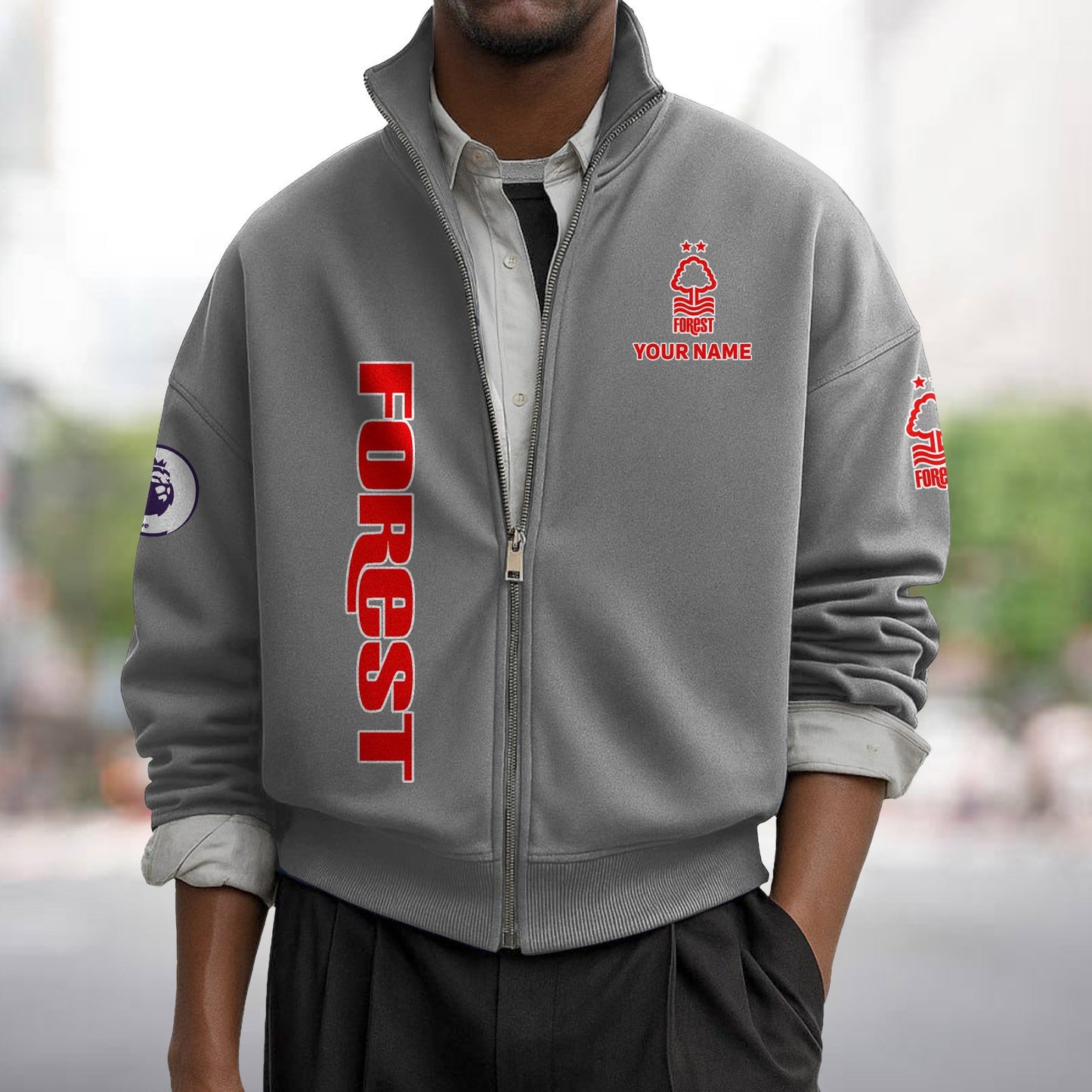 NFO x EPL Men's Zipper Sweatshirt DatND DVT