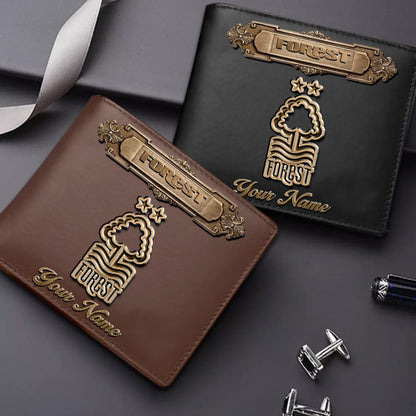 NFO x EPL Premium Leather Wallet - Personalized Edition DatND DVT