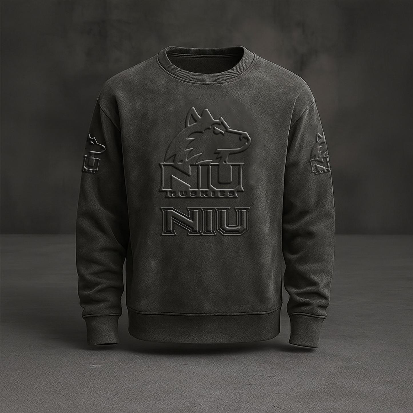NIU Embossed SweatShirt DatND DVT