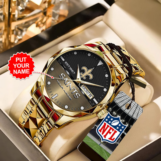 NO x NFL Alloy Luxury Quartz Watch DATND TANTD