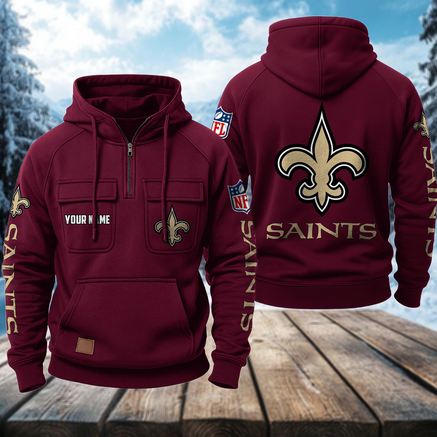 NO x NFL Premium Hoodie DATND TANTD