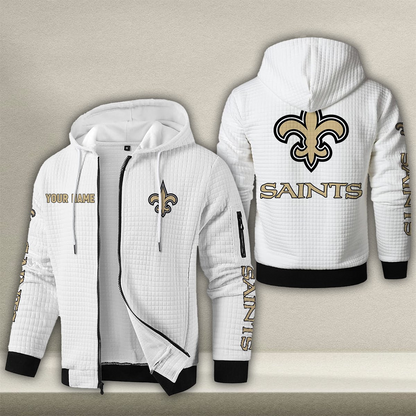 NO x NFL Quilted Zip Hoodie DatND DVT