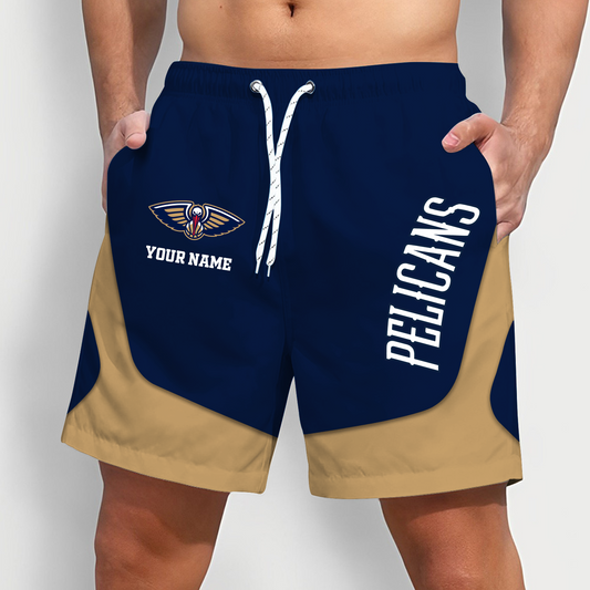 NOP x NBA Team Special Short Pants For Men Custom Name Gifts DATND TANTD