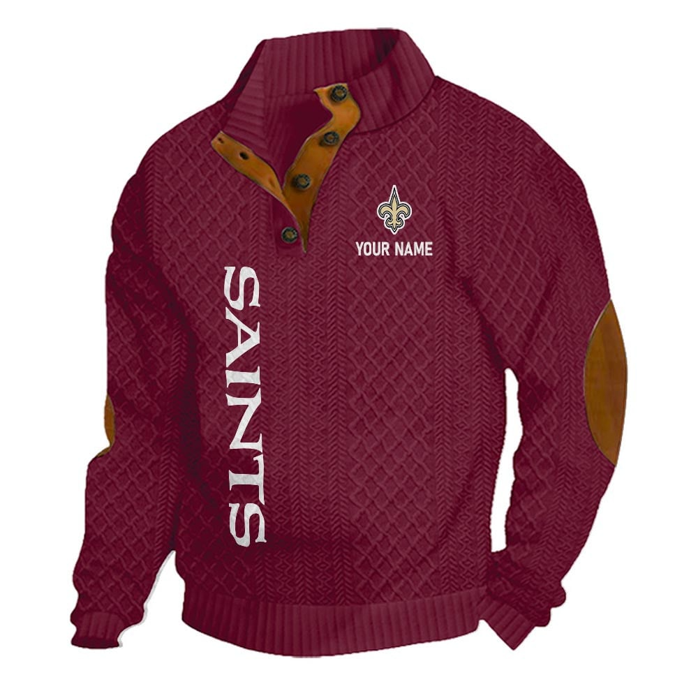 NOS NFL Basic Knitted Stand Collar Sweatshirt DDT CTND