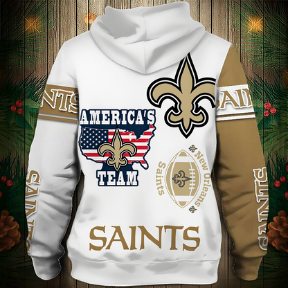 NOS Premium NFL 3D Graphic Hoodie DDT NTL