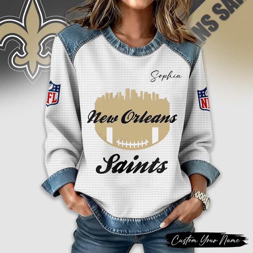 NOS Premium NFL City Skyline Print Casual Sweatshirt DDT 081125 CTND