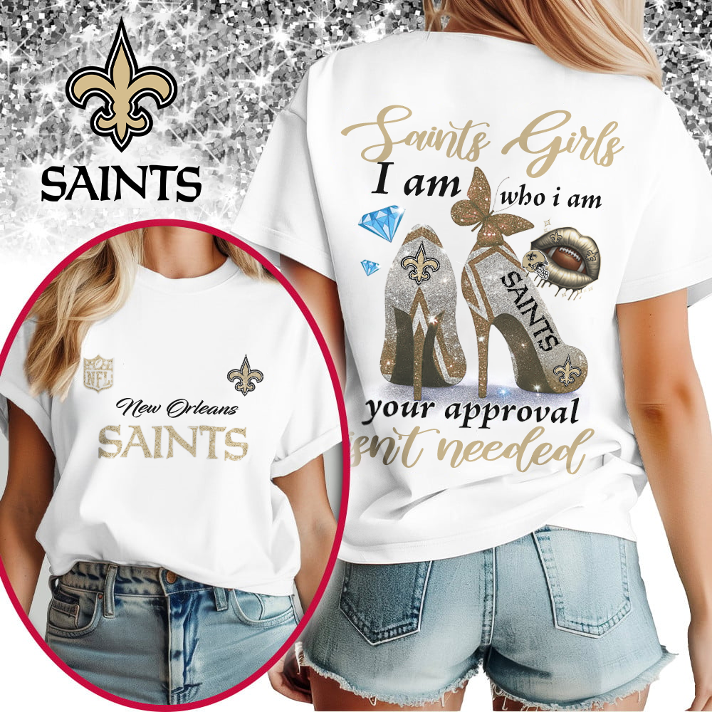 NOS Premium NFL I Am Who I Am Glitter 3D Apparel DDT 211025 NTL