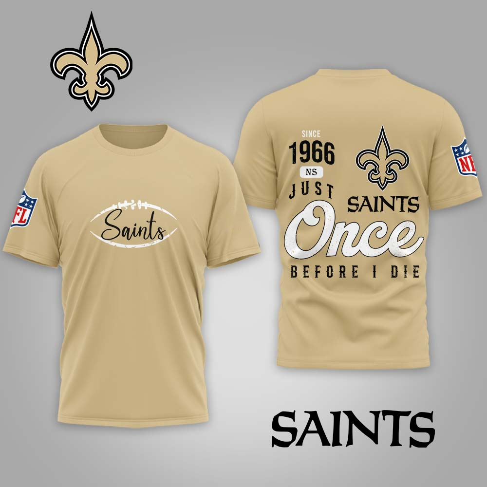 NOS Premium NFL Once Before I Die Shirt DDT CTND