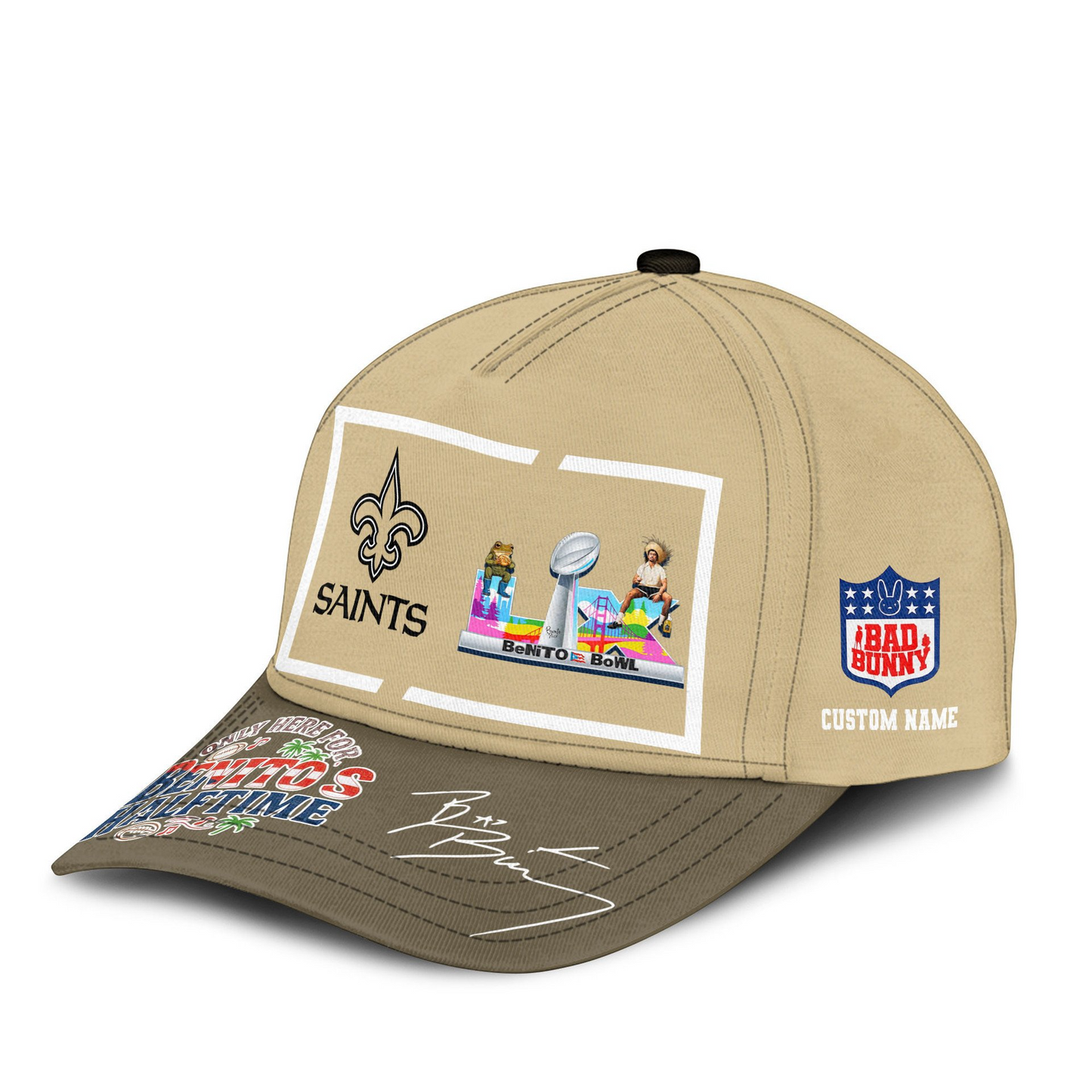 NOS Premium NFL Only Here For Benitos Halftime Cap DDT HLPHUONG