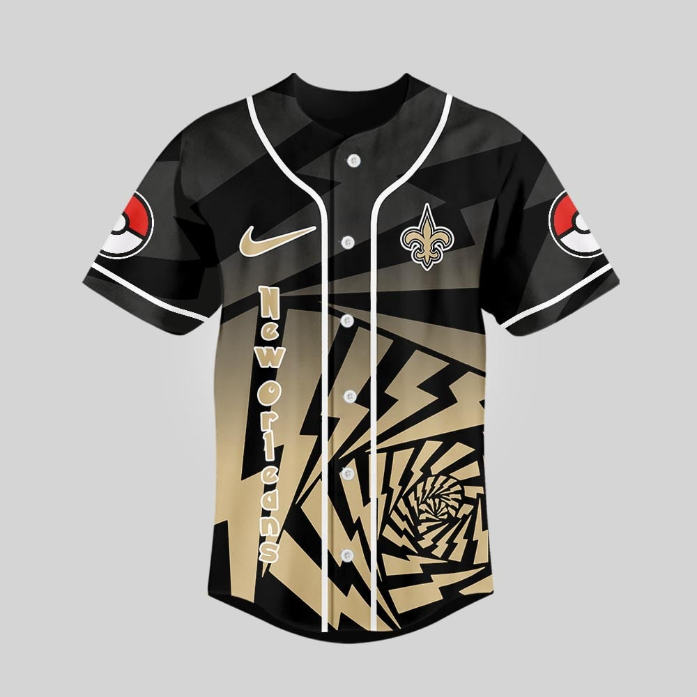 NOS Premium NFL Pikachu Jersey Shirt DDT 101125 HLPHUONG