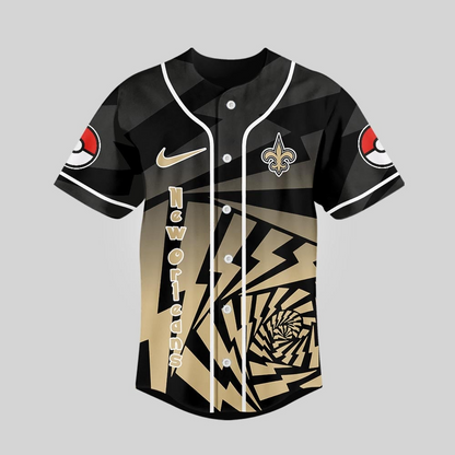 NOS Premium NFL Pikachu Jersey Shirt DDT 101125 HLPHUONG