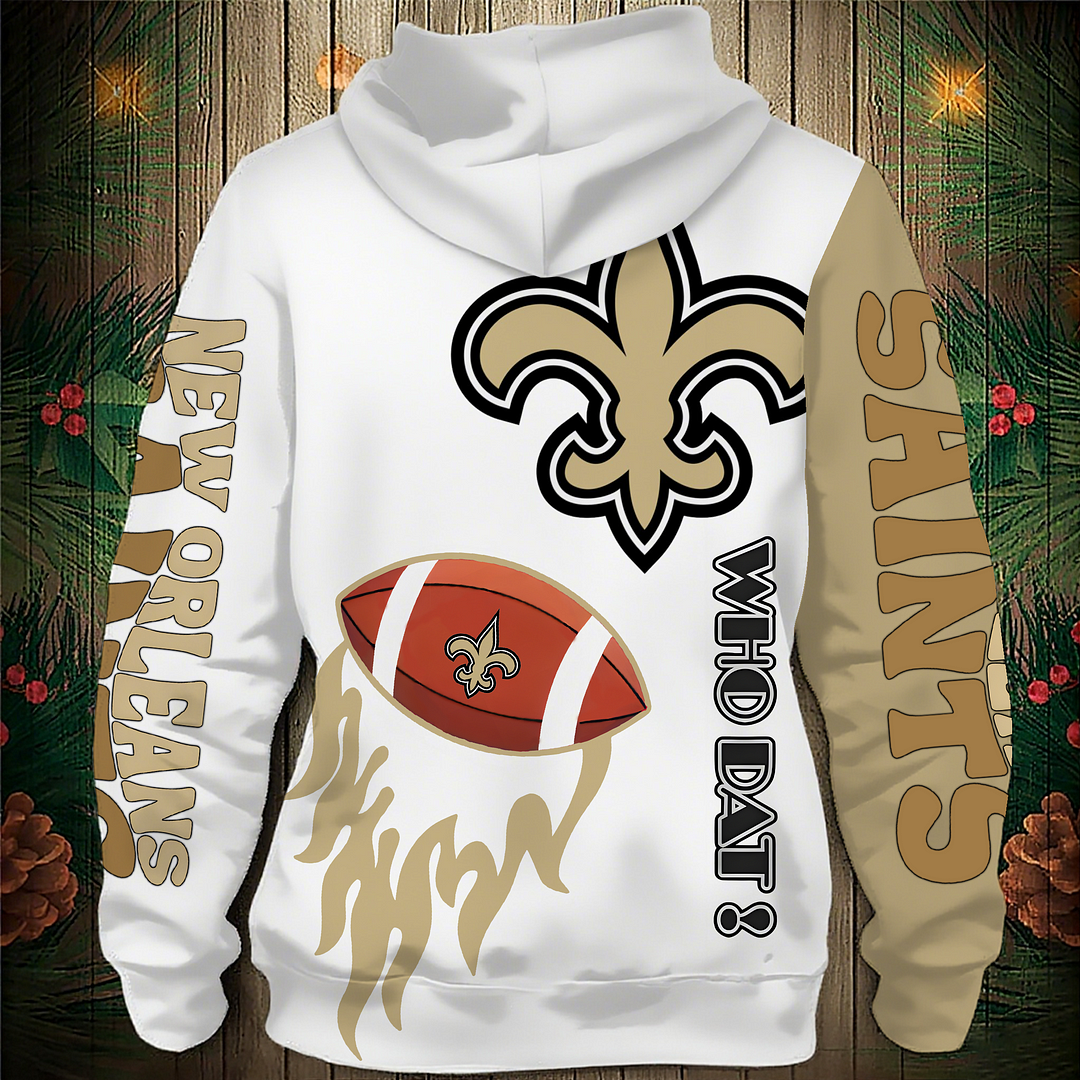 NOS Premium NFL V2 3D Graphic Hoodie DDT NTL