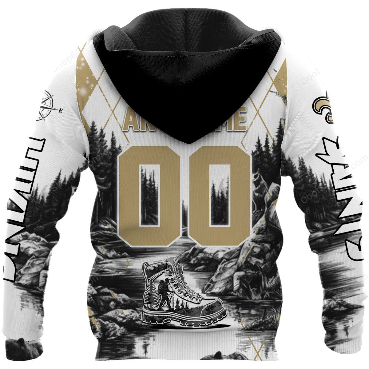 NOS x NFL Hiking 3D Hoodie DDT CTND