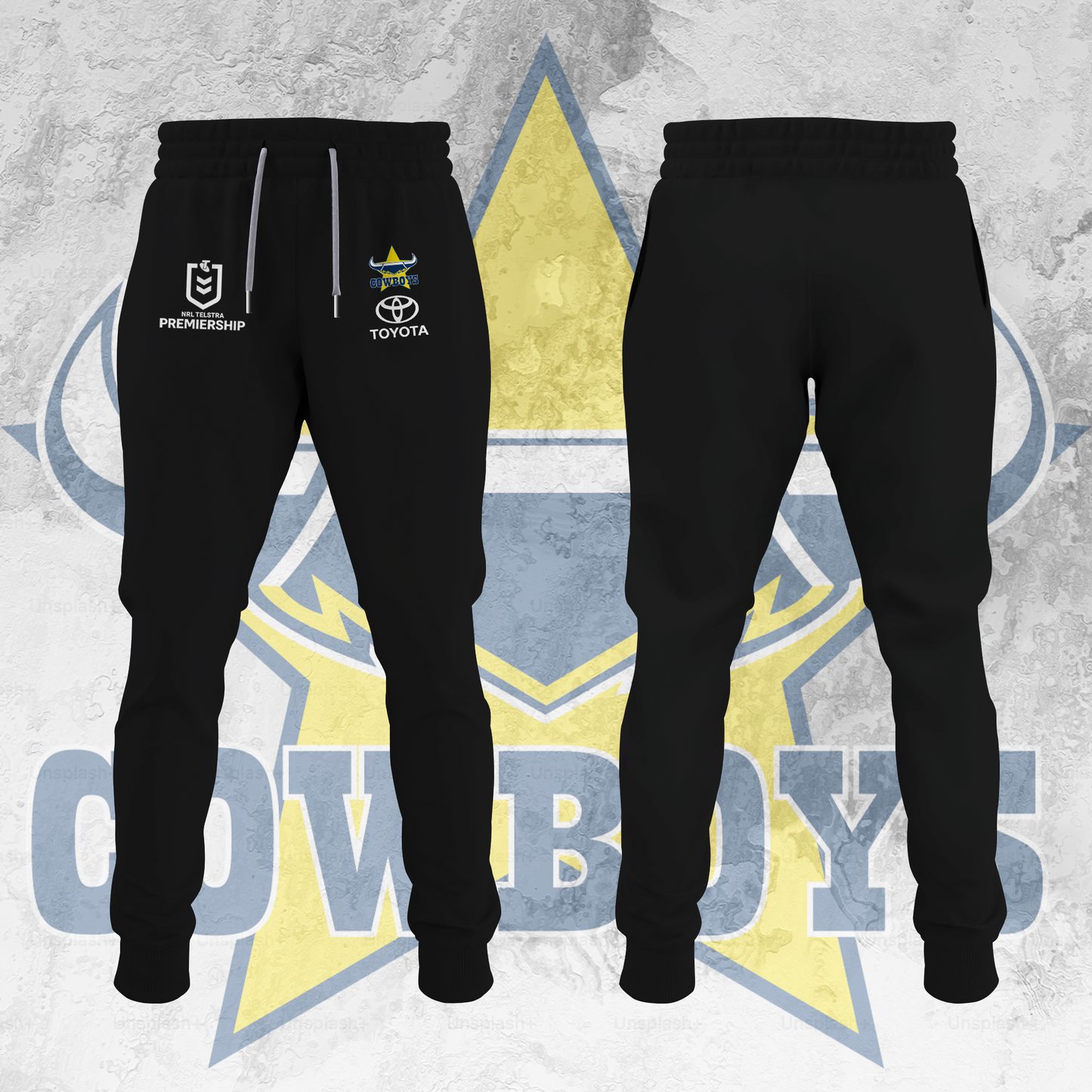 NQ Cowboys NRL 2025 New Hoodie TM NTA V1