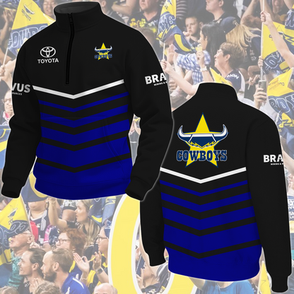 NQ Cowboys NRL 2025 New Hoodie TM NTA V1
