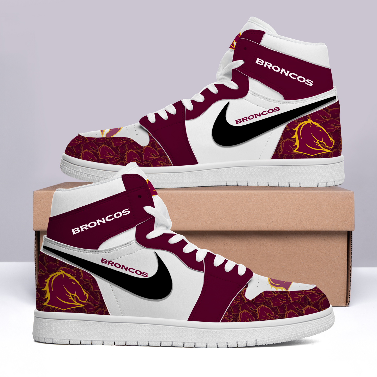 NRL Brisbane Broncos Air Jordan DDTTTV