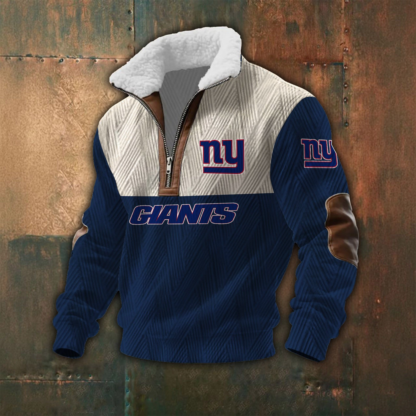 NYG Fur Collar Sweatshirt NDD CTND