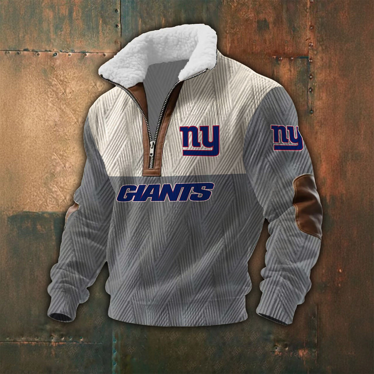 NYG Fur Collar Sweatshirt NDD CTND