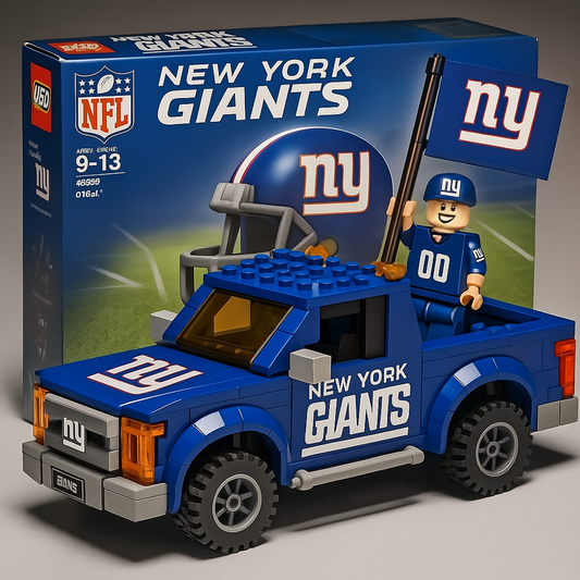 NYG x NFL Building Blocks Truck Toy Set DatND DVT