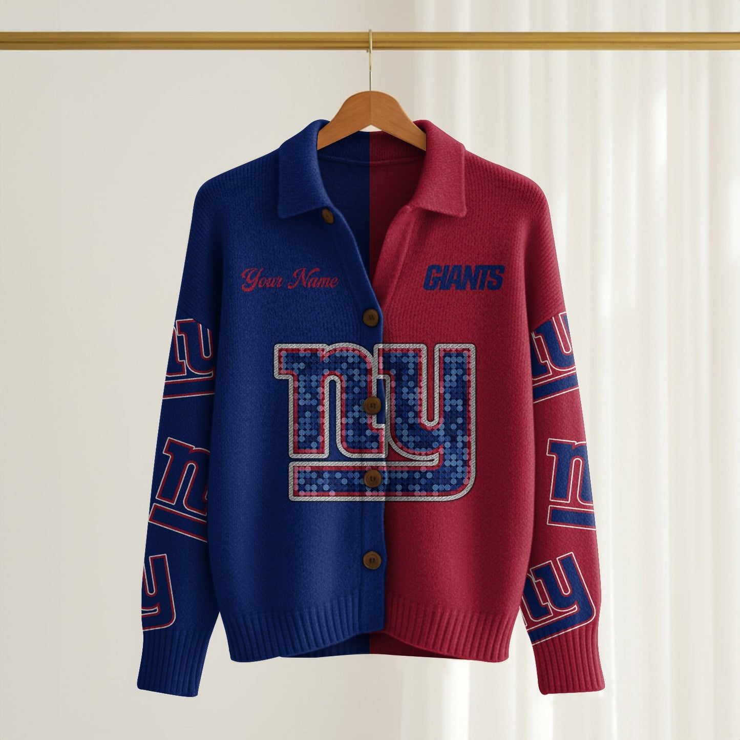 NYG x NFL Cardigan Jacket 1011 DatND DVT