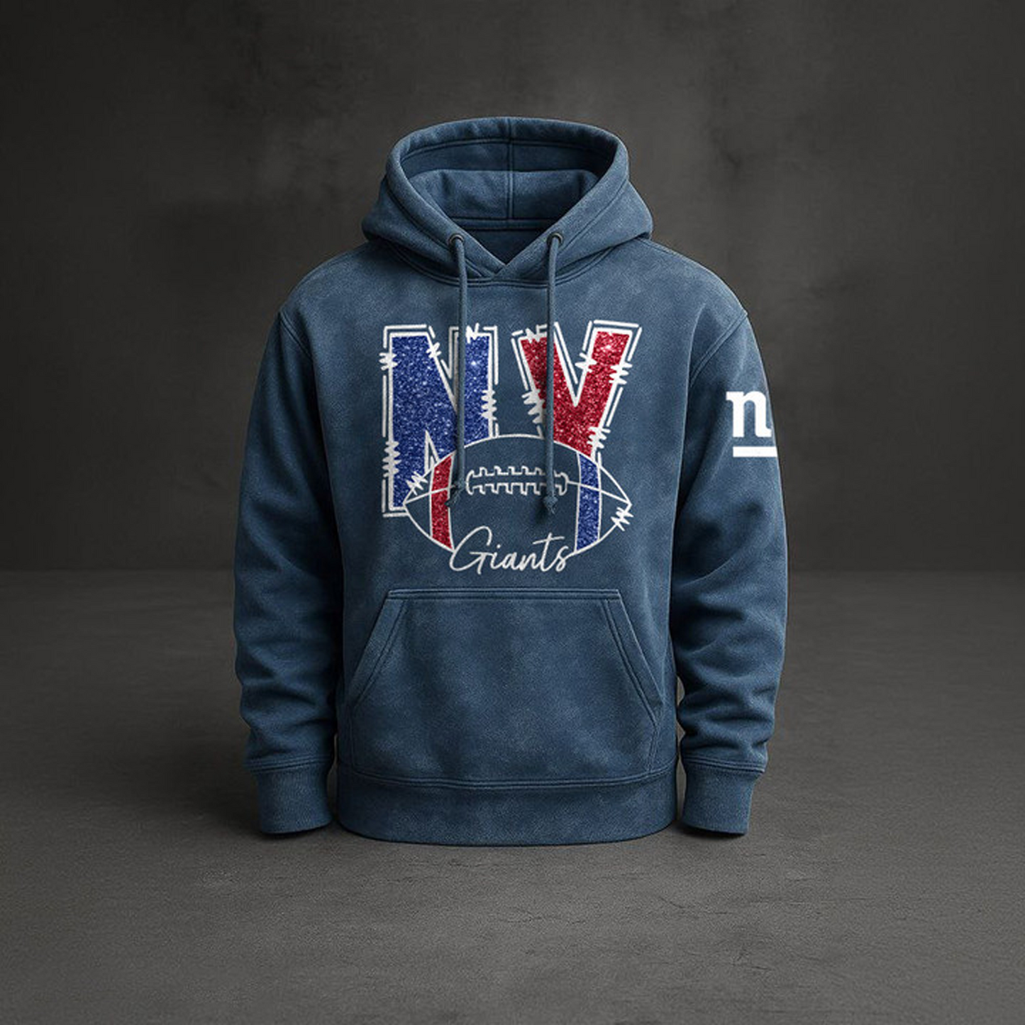 NYG x NFL Embossed Hoodie DatND THUONGNH