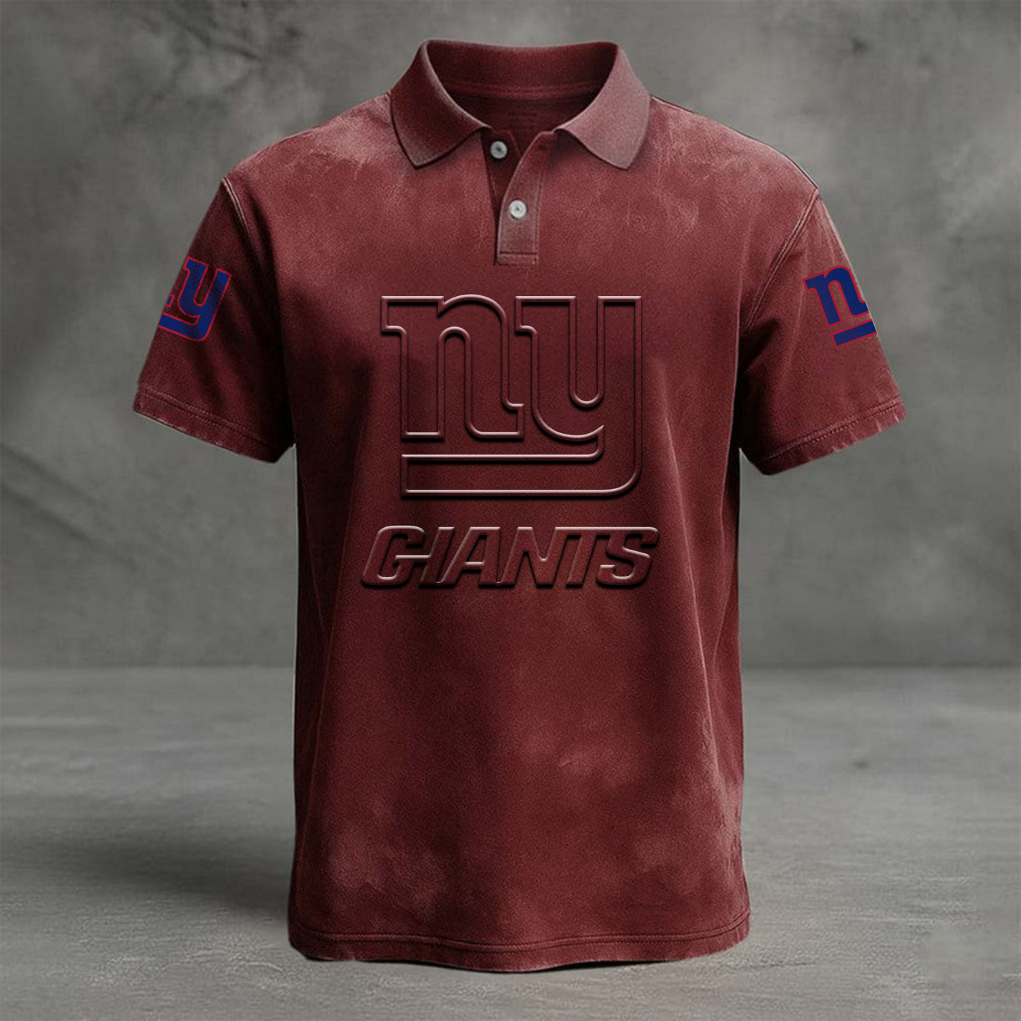NYG x NFL Embossed Polo Shirt DATND TANTD