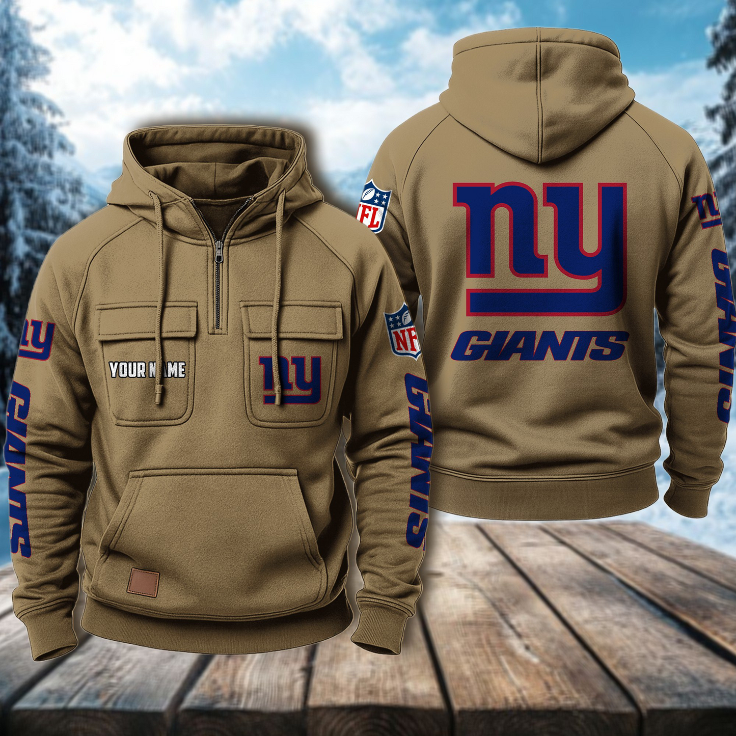 NYG x NFL Premium Hoodie DATND TANTD