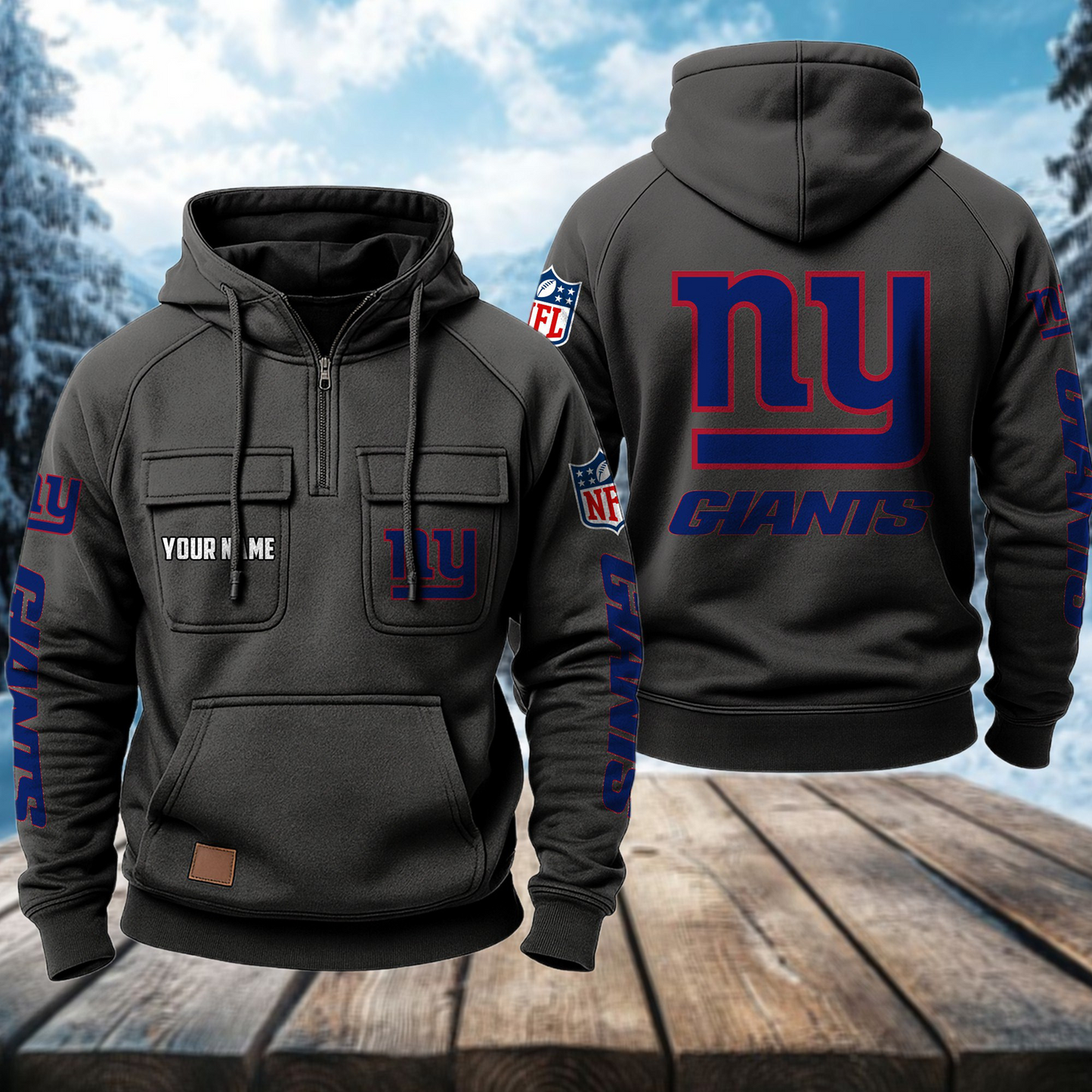 NYG x NFL Premium Hoodie DATND TANTD