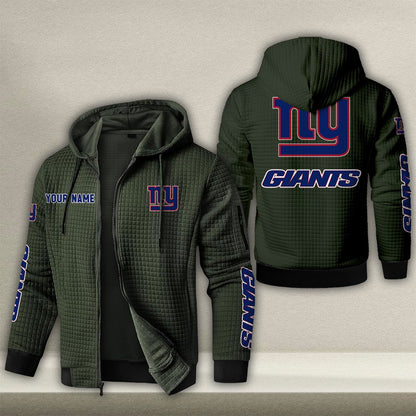 NYG x NFL Quilted Zip Hoodie DatND DVT