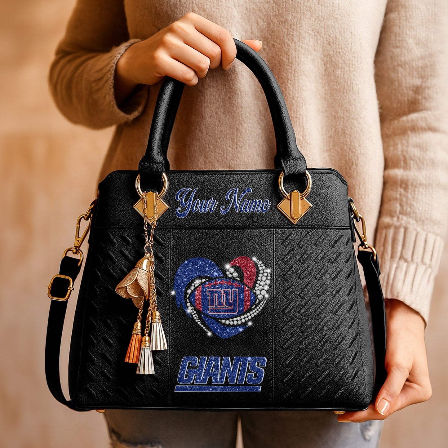 NYG x NFL Zip Handbag 0811 DatND DVT
