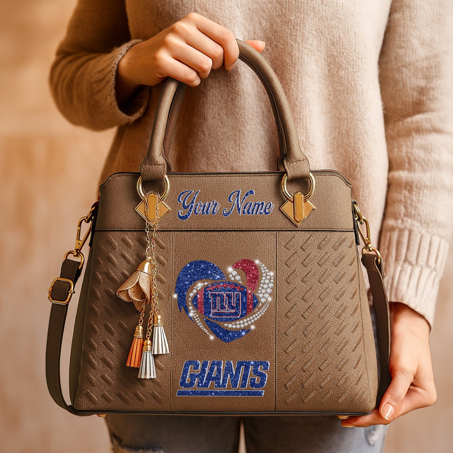NYG x NFL Zip Handbag 0811 DatND DVT