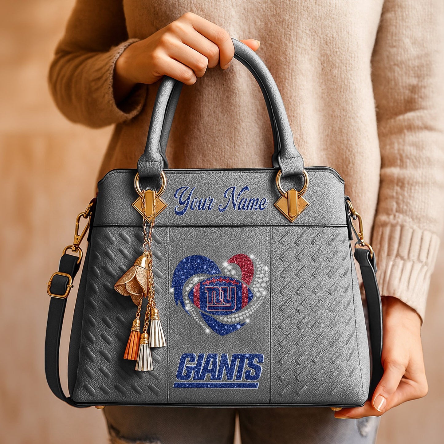 NYG x NFL Zip Handbag 0811 DatND DVT