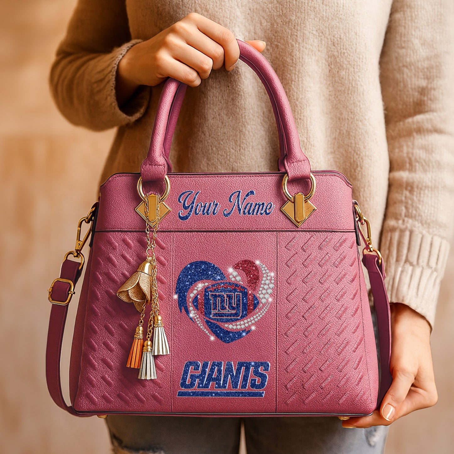 NYG x NFL Zip Handbag 0811 DatND DVT