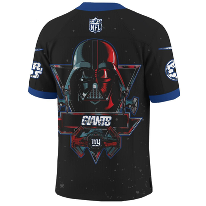 NYG x S.Wars Darth Vader 2025 Football Jersey DDT NTL