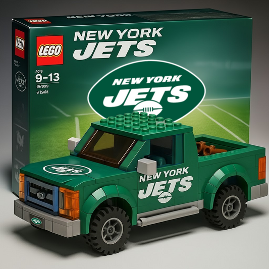NYJ x NFL Building Blocks Truck Toy Set V2 DatND DVT